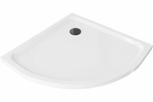 MEXEN/S - Flat sprchová vanička štvrťkruhová slim 70 x 70 cm