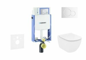 GEBERIT - Kombifix Modul na závesné WC s tlačidlom Sigma01