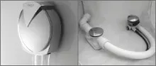 RIHO sifón vaňový s napúšťaním 70cm chróm