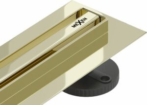 MEXEN - Flat 360 Slim žľab otočný 100 cm zlato 1541100