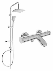 MEXEN/S - Sven sprchový stĺp vrátane vaňovej termostatickej batérie Kai