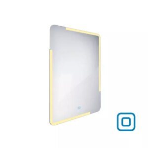 Nimco zrkadlo LED 600 x 800 Model 15000 hliníkový rám ZP 15002V ZP 15002V