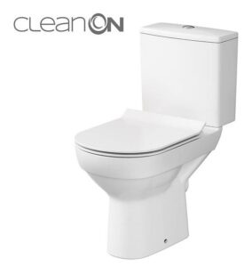 CERSANIT - WC kombi 604 CITY CLEAN ON 011 3/5 vrátane sedadla duroplast K35-038