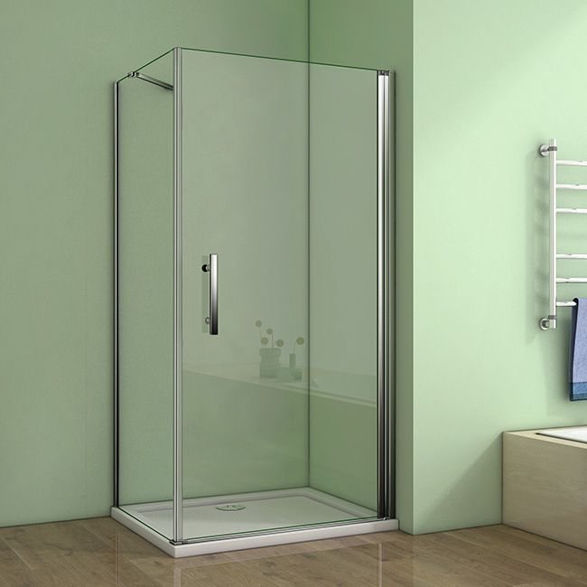 H K - Obdĺžnikový sprchovací kút MELODY D1 80x90 cm s jednokrídlovými dverami vrátane sprchovej vaničky z liateho mramoru SE-MELODYD18090/SE-THOR-9080