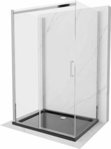 MEXEN/S - OMEGA sprchovací kút 3-stenný 110x100 cm