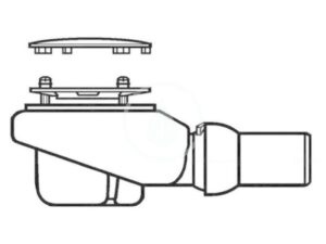 VILLEROY & BOCH - Subway Infinity Odtoková súprava Tempoplex Plus Compact