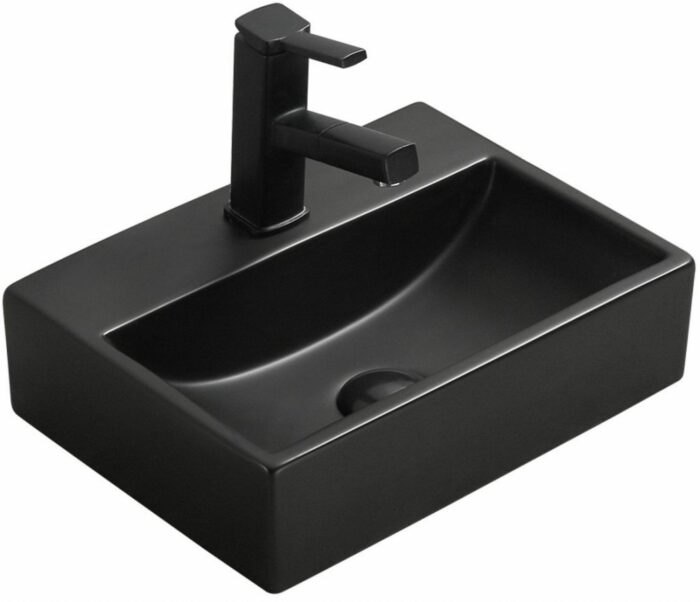 MEXEN - Mini umývadlo na dosku 40x30 cm čierna matná 21094085