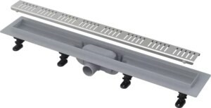Alcadrain Podlahový žľab s okrajom pre perforovaný rošt APZ10-950M APZ10-950M