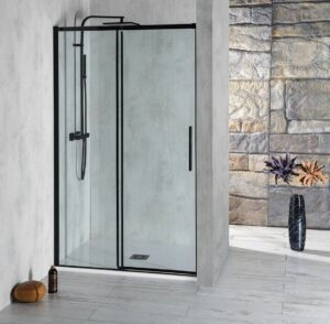 POLYSAN - ALTIS LINE BLACK sprchové dvere 1570-1610mm