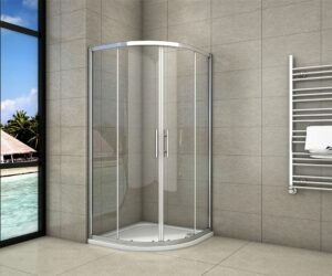 H K - Štvrťkruhový sprchovací kút SYMPHONY S4 80 cm s dvojdielnymi posuvnými dverami SE-SYMPHONYS480