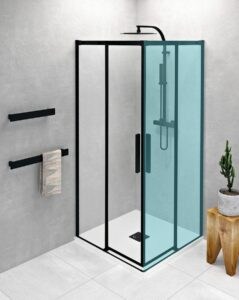 POLYSAN - ALTIS LINE BLACK sprchové dvere 780-800mm