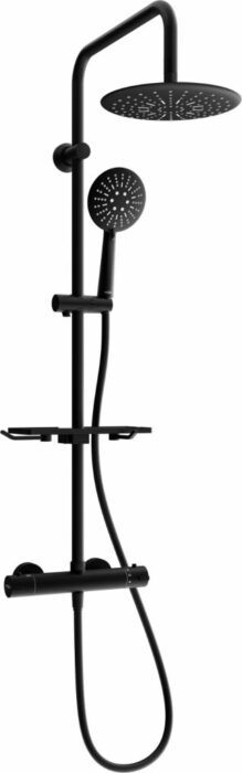 MEXEN/S - KT67 sprchový stĺp s termostatickou batériou čierna 771506793-70