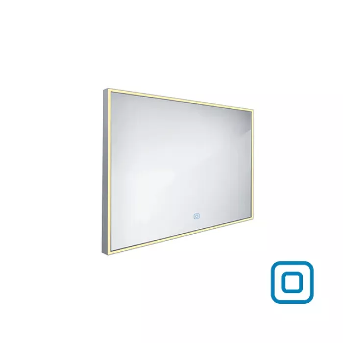 Nimco zrkadlo LED senzor 1000 x 700 Model 13000 hliníkový rám ZP 13004V ZP 13004V