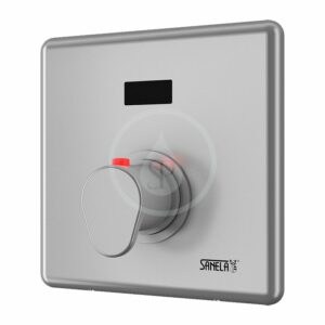 SANELA - Senzorové sprchy Ovládanie spŕch s termostatickým ventilom na teplú a studenú vodu