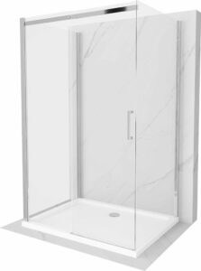 MEXEN/S - OMEGA sprchovací kút 3-stenný 100x90 cm
