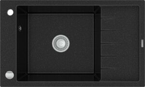 MEXEN MEXEN - Elias granitový drez 1 misa drez s vypúšťaním krátky Board 795x480 mm