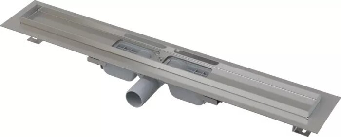 Alcadrain Podlahový žľab s okrajom pre perforovaný rošt APZ101-750 APZ101-750