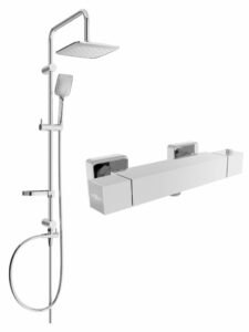 MEXEN/S - Sven sprchový stĺp vrátane sprchovej termostatickej batérie Cube