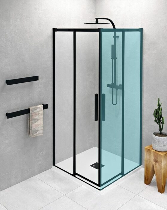 POLYSAN - ALTIS LINE BLACK sprchové dvere 980-1000mm