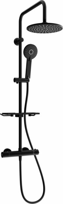 MEXEN/S - KT40 sprchový stĺp s termostatickou batériou čierna 771504093-70