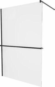 MEXEN/S - KIOTO Sprchová zástena WALK-IN s poličkou a držiakom uterákov 70 x 200 cm