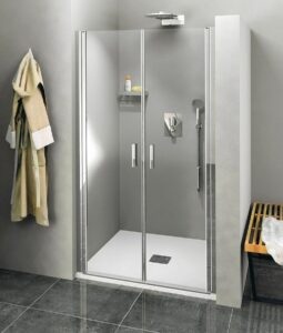 POLYSAN - ZOOM LINE sprchové dvere dvojkrídlové 900mm