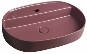 ISVEA - INFINITY OVAL keramické umývadlo na dosku