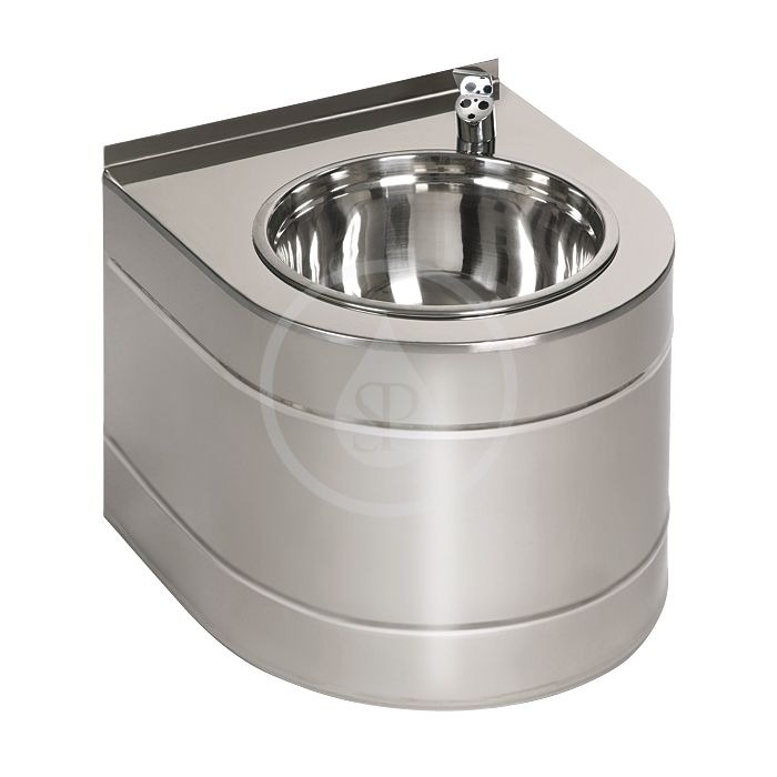 SANELA - Nerezové pitné fontánky Pitná fontánka z nehrdzavejúcej ocele s automaticky ovládaným výtokom SLUN 14E