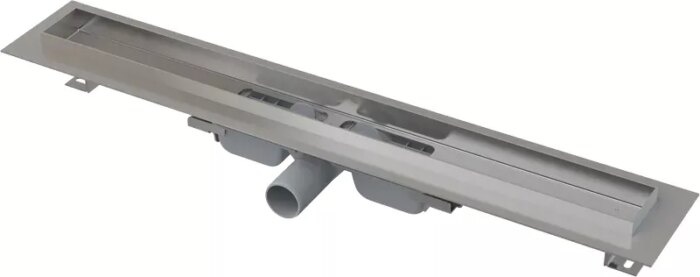 Alcadrain Podlahový žľab s okrajom pre plný rošt APZ106-850 APZ106-850