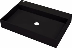 DEANTE - Correo čierna - Granitové umývadlo