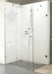 RAVAK - Brilliant Sprchové dvere dvojdielne s pevnou stenou BSDPS-100 R