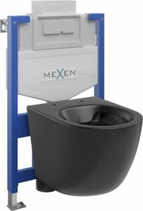 MEXEN/S - WC predstenová inštalačná sada Fenix XS-U s misou WC Lena