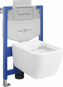 MEXEN/S - WC predstenová inštalačná sada Fenix XS-U s misou WC Stella