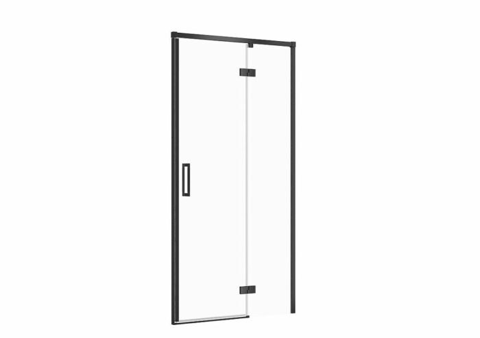 CERSANIT - Sprchové dvere LARGA ČIERNE 100X195