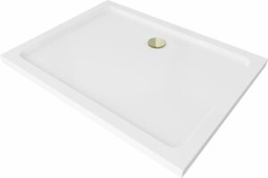 MEXEN/S - Flat sprchová vanička obdĺžniková slim 100 x 80 cm