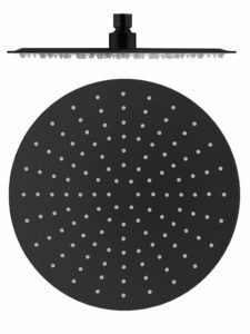 SLEZAK-RAV - RAV - Hlavová sprcha guľatá kovová o 30 cm čierna matná