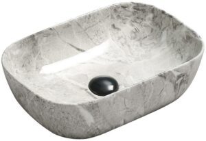 MEXEN - Umývadlo na dosku 45 x 32 cm svetlý kameň 21084598