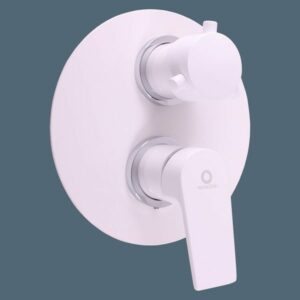 SLEZAK-RAV - Vodovodné batérie sprchová vstavaná COLORADO biela / chróm