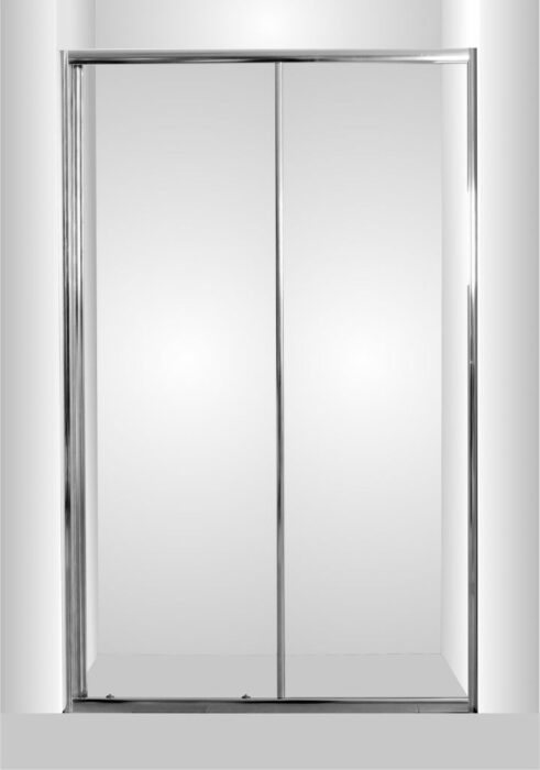 HOPA - Sprchové dvere do niky SMART - SELVA - Farba rámu zásteny - Hliník chróm