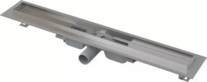 Alcadrain Podlahový žľab s okrajom pre plný rošt APZ106-950 APZ106-950
