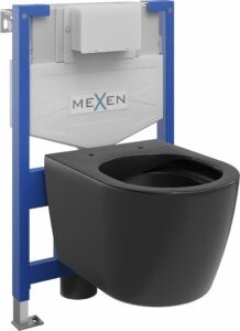MEXEN/S - WC predstenová inštalačná sada Fenix XS-F s misou WC Carmen