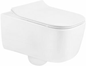 MEXEN/S - Stella Závesná WC misa vrátane sedátka s slow-slim