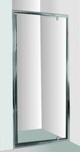 HOPA - Sprchové dvere do niky SMART - alarm - Farba rámu zásteny - Hliník chróm