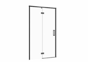 CERSANIT - Sprchové dvere LARGA ČIERNE 120X195
