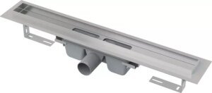 Alcadrain Podlahový žľab s okrajom pre plný rošt APZ6-750 APZ6-750