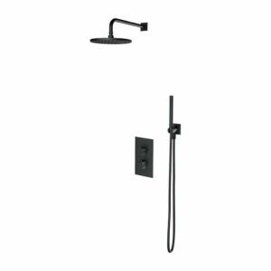 OMNIRES - CONTOUR termostatický podomietkový sprchový systém antracyt /AT/ SYSCT11AT