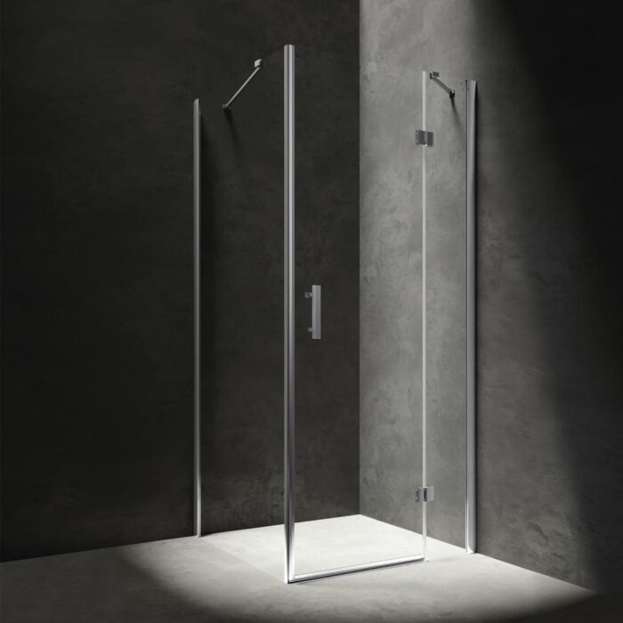 OMNIRES - MANHATTAN štvorcový sprchovací kút s krídlovými dverami