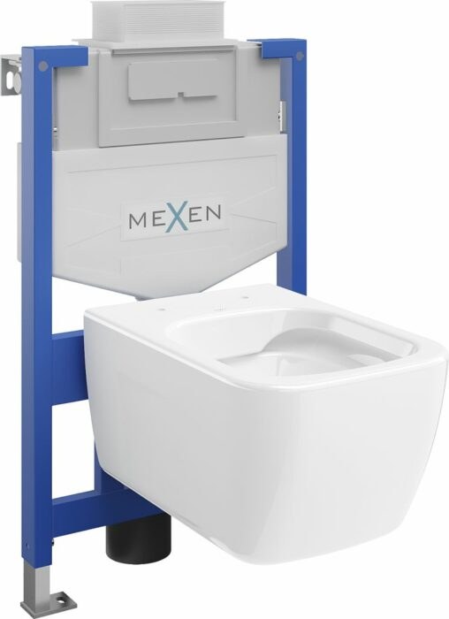 MEXEN/S - WC predstenová inštalačná sada Fenix XS-U s misou WC Margo
