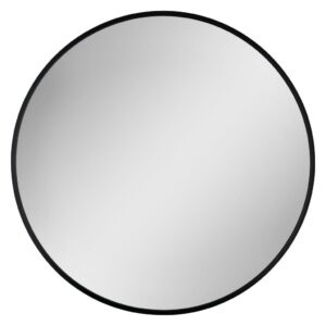 HOPA - Zrkadlo bez osvetlenia DAHLEN BLACK - Priemer - 70 cm OLNZDAH70B
