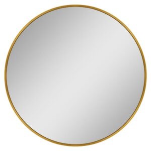 HOPA - Zrkadlo bez osvetlenia DAHLEN GOLD - Priemer - 70 cm OLNZDAH70G